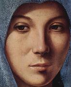 Antonello da Messina Maria der Verkundigung Spain oil painting artist